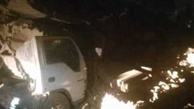 عاجل... بالصور إنهيار منزل من 3 طوابق في المنيا 