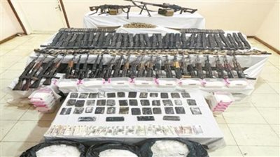 مصرع 5 عناصر إجرامية وضبط أسلحة ومخدرات بـ40 مليون جنيه في أسيوط 