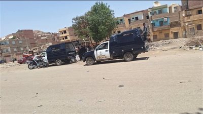 انتشار أمني مكثف بعد مقتل شخص وإصابة 7 آخرين بالمنيا 