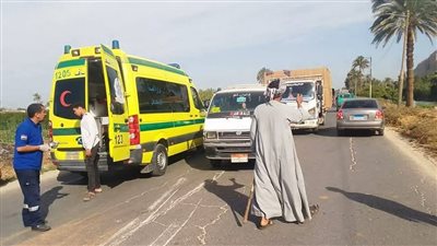 بالأسماء والتفاصيل مصرع شاب صدمته سيارة نقل بالمنيا