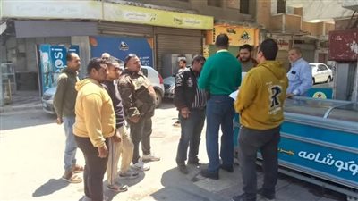 حملة متكاملة لتحقيق الانضباط بشوارع مدينة دمياط