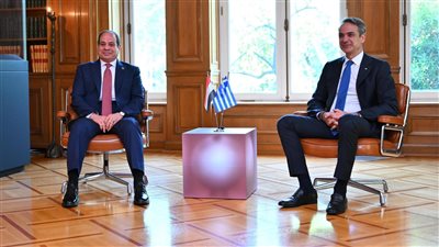 ننشر نص كلمة السيسي في المؤتمر الصحفي مع رئيس وزراء اليونان