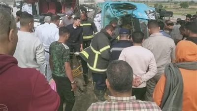 إصابة 6 أشخاص بجروح خطيرة في حادث تصادم «ثمناية» وملاكي بالمنيا 