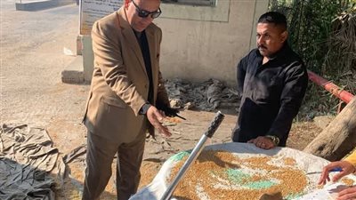 توريد 112 ألف طن قمح محلي بمراكز التوريد منذ بداية موسم الحصاد بالدقهلية 