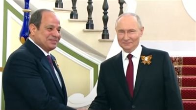 بالصور.. الرئيس السيسي يصل الساحة الحمراء للمشاركة في عيد النصر الروسي