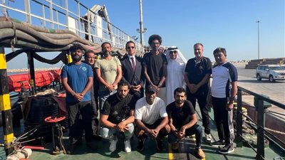 وزارة الخارجية والهجرة تستمر في متابعة حالة البحارة المصريين بالإمارات