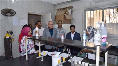 «محافظ الأقصر» يتفقد سير العمل بالمعمل الإقليمي المشترك لرفع كفاءته (صور)