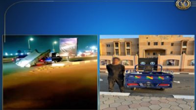 فيديو يكشف حرامي خطير أثناء محاولته سرقة اللافتات المثبتة بالطريق العام