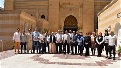 الأمين العام للمجلس الأعلى للآثار يتفقد المنطقة الأثرية بمجمع الأديان بمصر القديمة ومتحف الفن الإسلامي بباب الخلق