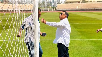 محافظ الدقهلية يتابع انتهاء أعمال المرحلة الأولى من تطوير استاد المنصورة