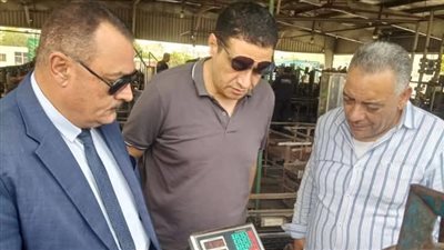 حملة تموينية مفاجئة على محطات تعبئة أسطوانات الغاز بدمياط