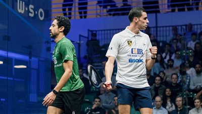 نجما وادى دجلة علي فرج وهانيا الحمامي يتأهلان لنصف نهائي بطولة العالم للإسكواش في أمريكا