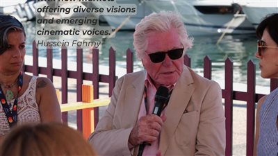 حسين فهمي من مهرجان كان: هوليوود لم تعد المركز الأوحد للسينما العالمية