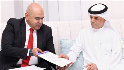 مشروع بروتوكول تعاون رياضي بين ناديي 6 أكتوبر وخورفكان الإماراتي