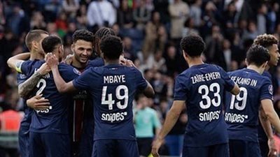 باريس سان جيرمان يسدل الستار على موسمه بالدوري الفرنسي أمام أوكسير