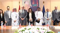 سامية سامي تلتقي وفد من ممثلي البنك الدولي ووزارة الحج والعمرة السعودية والبنك المركزي السعودي