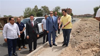 جولة ميدانية لمحافظ المنوفية لمتابعة أعمال تطوير كورنيش شبين الكوم القديم