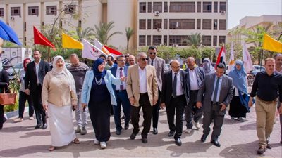 تفاصيل جولة رئيس جامعة طنطا بكليتي التمريض وطب الأسنان
