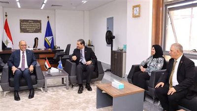 محافظ دمياط يستقبل وزير العمل فى مستهل زيارته 