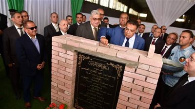 محافظ الدقهلية يستقبل رئيس مجلس الدولة ويضعان حجر الأساس لمبنى مجلس الدولة