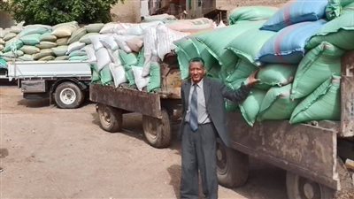 محافظ المنيا: توريد 408 آلاف طن من القمح بصوامع المحافظة 