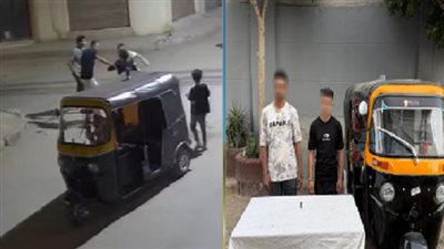 التعدي على سيدة بسلاح وأبيض أمام أعين المارة في شوارع بني سويف|فيديو