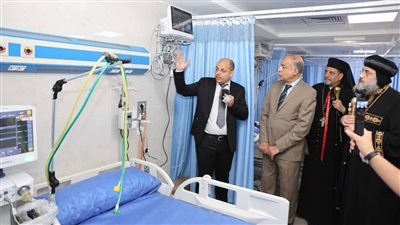 محافظ المنيا يفتتح مستشفى الرجاء بأبو قرقاص