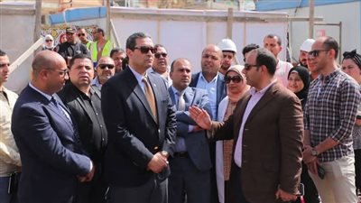 محافظ دمياط ونائب وزير الصحة يتفقدان مشروع إحلال وتجديد مستشفى فارسكور المركزى