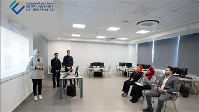 فريق طلابي بجامعة مصر للمعلوماتية يصمم نظاما إلكترونيا للحجز بالجراجات العامة والخاصة