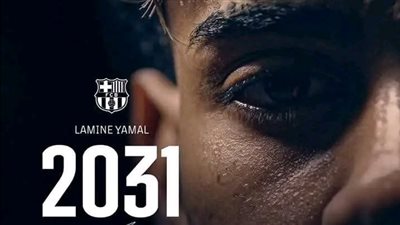 برشلونة يعلن تجديد عقد لامين يامال حتى 2031