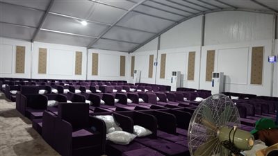 لجنة معاينة المخيمات تواصل أعمالها على مدار الساعة للانتهاء من تجهيز المخيمات قبل موعد تصعيد الحجاج 