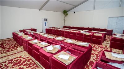  تسليم مخيمات عرفة ومنى لممثلي غرفة شركات السياحة المصرية