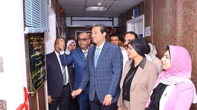بالتفاصيل.. محافظ دمياط يفتتح وحدة الماموجرام بمستشفى الزرقا المركزي