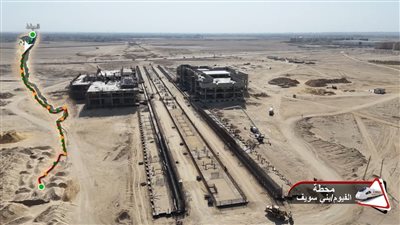 أبرز المعلومات عن مشروع الخط الثاني من شبكة القطار الكهربائي السريع أكتوبر/ أسوان/ أبوسمبل