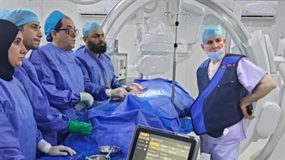 طب الأزهر بدمياط تجري أول قسطرة مخية لمسن وسيدة