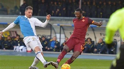 كييفو فيرونا يجبر روما (صلاح) علي التعادل 3/3 في الكالتشيو الإيطالي