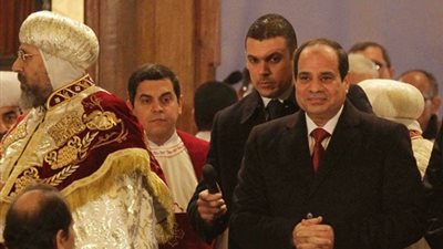 المصريين الأحرار زيارة الرئيس السيسي للكتدرائية وتقديم التهنئة رسالة قوية للخارج