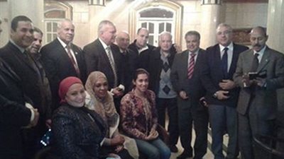 رئيس حزب مصر القومي يلتقي  السفير محمد العرابي