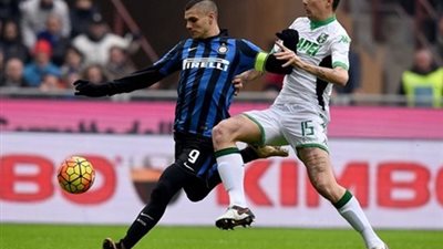 إنتر ميلان يسقط أمام  ساسولو  بهدف من ضربة حظ  ويفقد 3 نقاط غالية في الكالتشيو الإيطالي