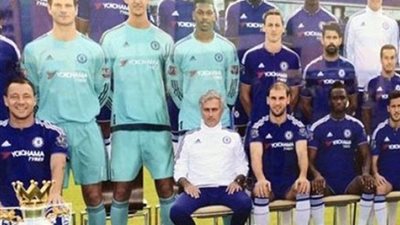 صورة ... من تشيلسى لمورينيو تمت إزالة بقايا وجودك بنجاح