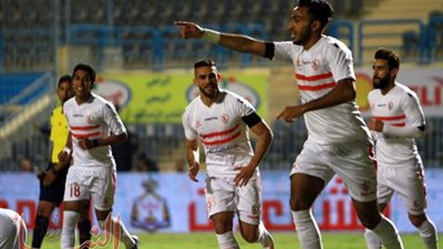 «الزمالك» ينهى الشوط الأول متقدما على الشرطة بهدف «كهربا»
