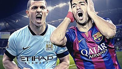 برشلونة حاول ضم أغويرو قبل سواريز