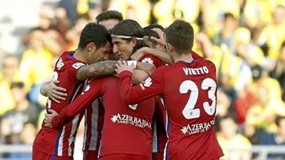 أتلتيكو مدريد يسحق لاس بالماس بثلاثية نظيفة ويستمر في صدارة الليجا الإسبانية