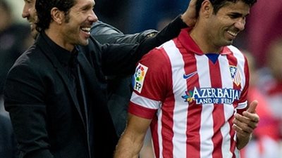 كوستا يشترط بقاء سيميونى للعودة لأتليتكو مدريد