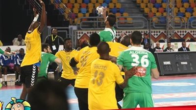 الجزائر تفوز علي الكونجو الديمقراطية 25/34 وتصعد لمواجهة تونس بنصف نهائي كأس إفريقيا لكرة اليد