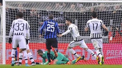 يوفنتوس يفوز علي الإنتر بثلاثية نظيفة ويقترب من التأهل  لنهائي كأس إيطاليا