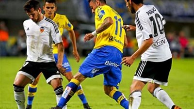 فالنسيا يصعد بصعوبة لنصف نهائي كأس إسبانيا علي حساب لاس بالماس بهدف