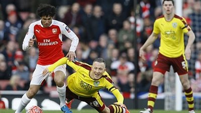 آرسنال(النني) يهزم بيرنلي بهدفين مقابل هدف ويصعد لدور ال16 بكأس الإتحاد الإنجليزي