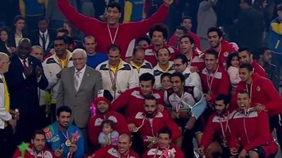 رسمياً:المنتخب الوطني يتوج بطلاً لكأس الإمم الإفريقية لكرة اليد الثانية والعشرين علي حساب تونس