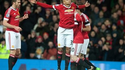 مانشستر يونايتد يسحق ستوك سيتي بثلاثية نظيفة  في البريميرليج